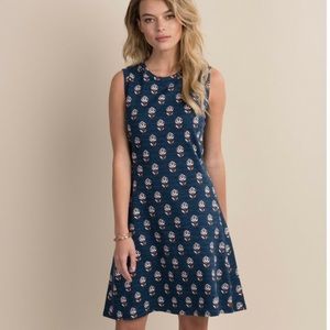 Hatley Sarah Blue Flower Dress - Size Small